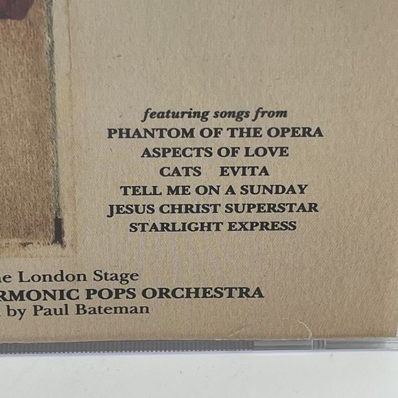 Andrew Lloyd Webber CD Audio Music Love Songs Royal Philharmonic Orchestra VGCon - Picture 2 of 5